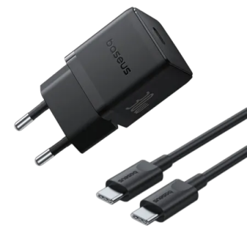 СЗУ Type-C Baseus Palm Fast Charger Type-C 30W Type-C to Type-C 60W 1m