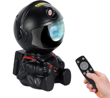 Ночник Astronaut Nebula Projector Star / Black HR-F3