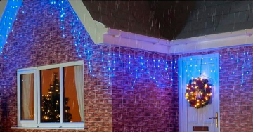 Гирлянда LED Christmas Curtain Light 5x0.7m String