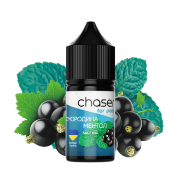 Жидкость CHASER Plus 5% 30 ml Смородина Ментол