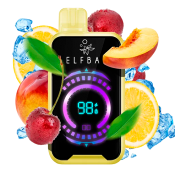 Сигарета электронная ELFBAR 5% FS18000 Cherry Peach Lemonade