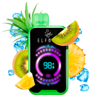 Сигарета электронная ELFBAR 5% FS18000 Kiwi Pineapple Ice