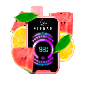 Сигарета электронная ELFBAR 5% FS18000 Watermelon Lemon