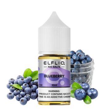 Жидкость для электронных сигарет ELFLIQ 5% 30 ml Blueberry