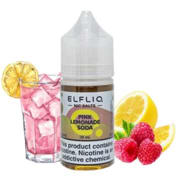 Жидкость для электронных сигарет ELFLIQ 5% 30 ml Pink Lemonade Soda