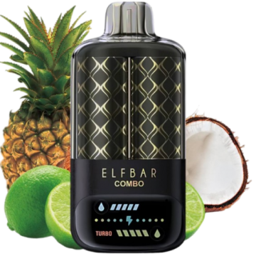 Сигарета электронная ELFBAR Combo 25000 Lime/Pineapple 