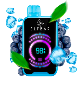 Сигарета электронная ELFBAR 5% FS18000 Blueberry Ice