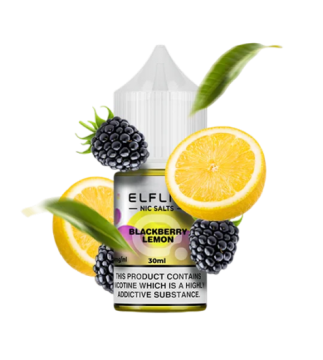 Жидкость ELFLIQ 5% 30 ml Blackberry Lemon / Ежевика Лимон