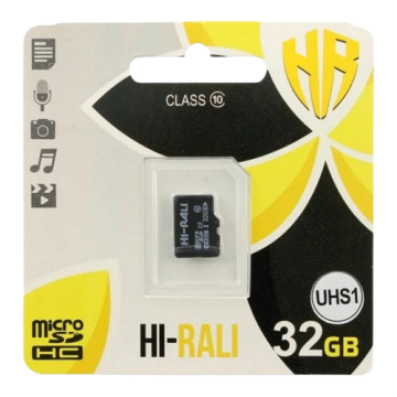 Micro SD 32 GB Hi-Rali Class 10