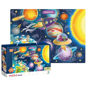 Пазлы Dodo 100 деталей Космос