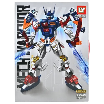 Игрушка конструктор Mecha Deformation 691 деталь