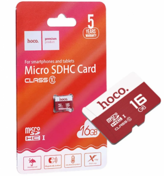 Micro SD 16 GB Class 10 Hoco