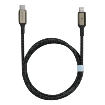 USB cable iPhone 5 Proove Dense Metal 27W type-c to ip