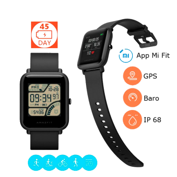 Часы-смарт Xiaomi Amazfit Bip чёрные
