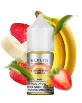 Жидкость для электронных сигарет ELFLIQ 5% 30 ml Strawberry Banana