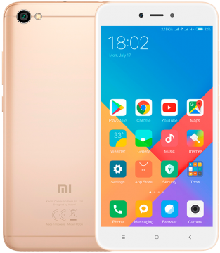 Redmi Note 5A (2/16 Gb) VoLTE gold new