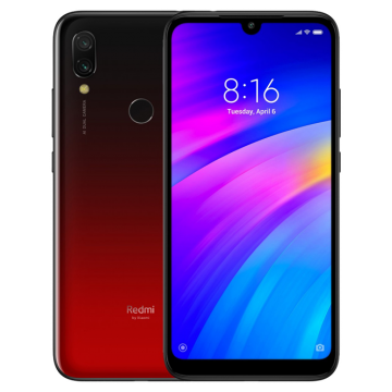 Redmi 7 (4/64) чёрно-розовый