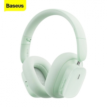 Наушники Baseus Bluetooth Bowie H1i с шумоподавлением Green