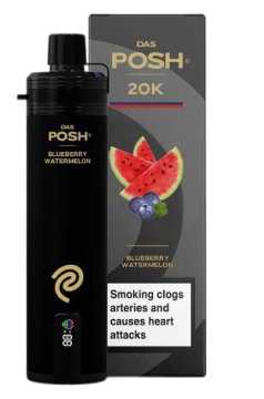 Сигарета электронная Dash Posh 20K 2% Blueberry Watermelon