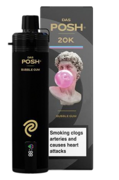Сигарета электронная Dash Posh 20K 2% Bubble Gym