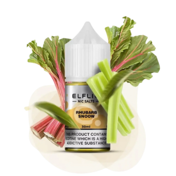 Жидкость ELFLIQ 5% 30 ml Rhubarb Snoow / Ревень Лёд