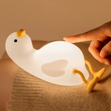 Ночник Silicone Squishy Duck Lamp Children LED