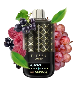 Сигарета электронная ELFBAR Combo 25000 Blackcurrant/Grape