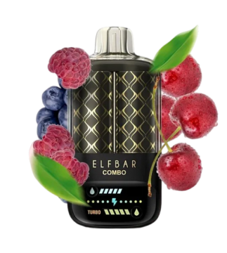 Сигарета электронная ELFBAR Combo 25000 Blueberry Sour/Cherry