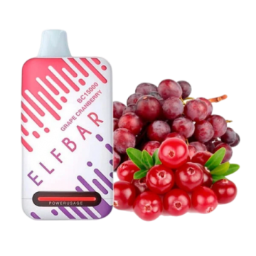 Сигарета электронная ELFBAR 5% BC15000 Grape Cranberry