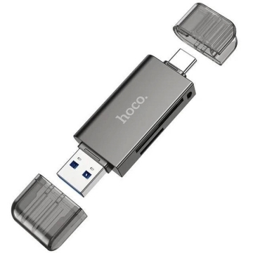 Кардридер HOCO HB39 USB/Type-C 3.0