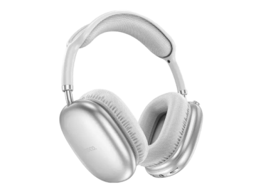 Наушники HOCO Bluetooth W35 Air Triumph Silver