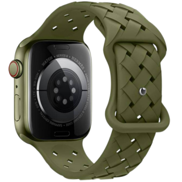 Ремешки для Apple watch WA16 silicone olive green (42/44/45/49mm)