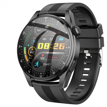 Часы-смарт Hoco Smart Sports Watch Y9 (Call Version) чёрные