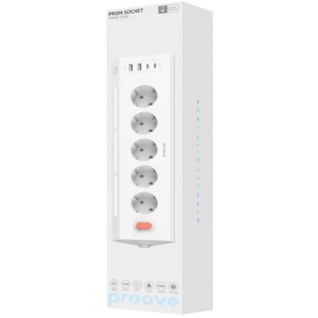 Удлинитель с зарядкой Proove Prism Socket 5AC+2type-c+2ubs 1,6m