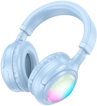 Наушники HOCO Bluetooth W48 Focus Blue