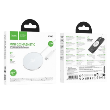 СЗУ беспроводное HOCO CW63 Fast Qi2