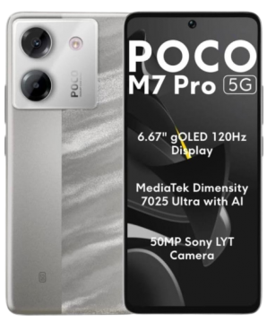 Смартфон Xiaomi Poco M7 Pro (8/256) NEW silver