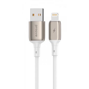 USB cable iPhone 5 Proove Flex Metal 2.4A 1m