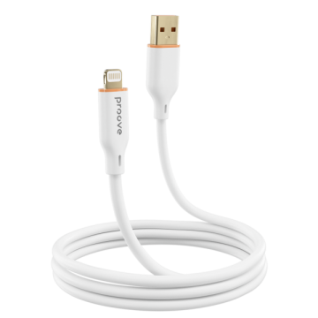 USB cable iPhone 5 Proove Jelly Silicone 2.4A 1m