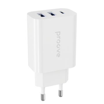 СЗУ блочок Proove Rapid 30W (2 USB + TYPE-C)