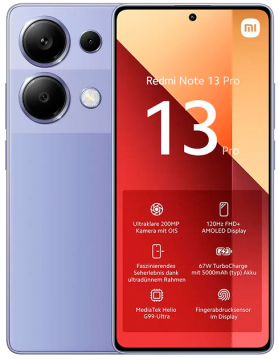 Redmi Note 13 Pro (8/256) NEW Lavender Purple