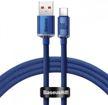 USB cable Type-C Baseus Crystal Shine1.2m 100W не дляSamsung